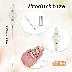 10 pieza de broches de latón&nbsp;JEWB-CP00003
