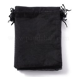 Organza-Geschenktüten mit Kordelzug&nbsp;OP-R016-17x23cm-18