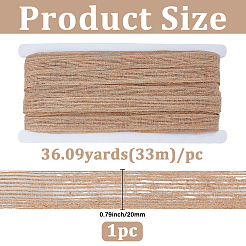 Ruban de jute&nbsp;OCOR-GF0006-49