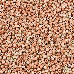 Perles de rocaille en verre picasso&nbsp;GL-N001-01A-09