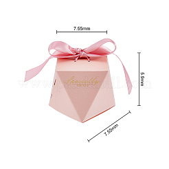 Scatole di caramelle pieghevoli in cartone&nbsp;CON-WH0086-041A