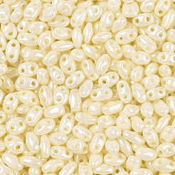 Couleurs opaques perles de rocailles en verre lustré&nbsp;SEED-T006-02K