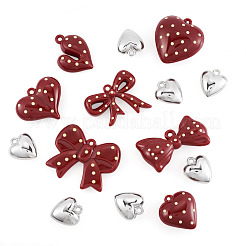 Kits para hacer llaveros con lazo de corazón&nbsp;DIY-TA0015-61