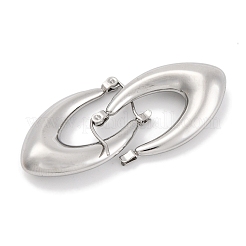 Boucle d'oreille créole en acier inoxydable 304 anti-ternissement&nbsp;EJEW-H013-11P