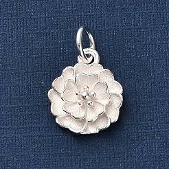 925 breloque fleur de lotus en argent sterling&nbsp;STER-U009-01S-02