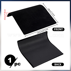 Papier überzogen mit Samt Halskette Organizer Schmuck Display steht&nbsp;ODIS-WH0031-37