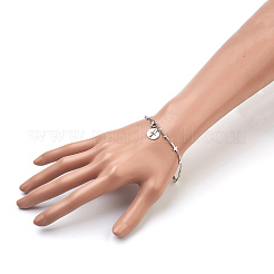 Anlaufgeschützte Bettelarmbänder aus Edelstahl 304&nbsp;BJEW-JB03864-02