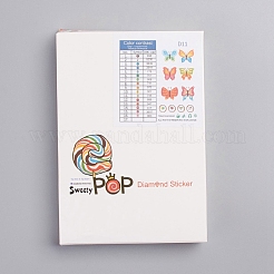 DIY Diamant Malerei Aufkleber Kits für Kinder&nbsp;DIY-WH0168-62