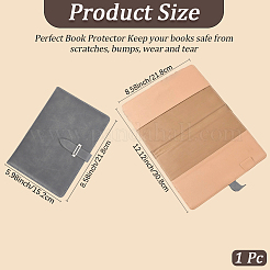 Couvertures de cahier rectangulaires en simili cuir&nbsp;AJEW-WH20019-55A