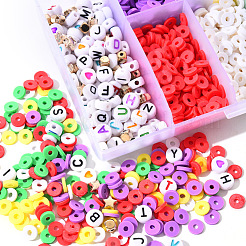Bausatz für Armbänder aus Fimo-Perlen zum Selbermachen&nbsp;DIY-YW0004-39A