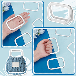 Poignées de sac en alliage&nbsp;DIY-WH0622-546