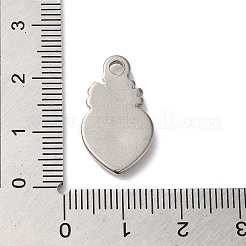 Pendenti in acciaio inossidabile 304 anti-ossidazione&nbsp;STAS-R223-02J