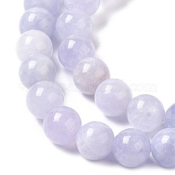 Naturales teñidos abalorios de jade blanco hebras&nbsp;G-M402-C03-06