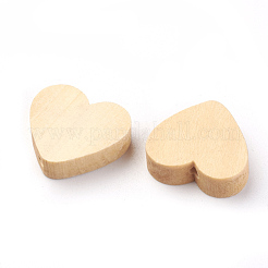Unfertige Ahornholzperlen&nbsp;WOOD-S037-080