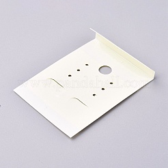 Schede per gioielli in plastica&nbsp;DIY-K032-14B