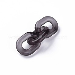 Anelli in acrilico trasparente che collega&nbsp;MACR-S373-19-B14