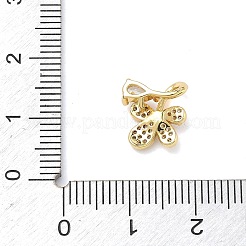 Colgante micropavé cubic zirconia de latón&nbsp;KK-C254-11A-G
