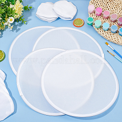 Faltbare Flugscheibe oder Ventilator aus Nylon mit Aufbewahrungsbeutel-Sortiment&nbsp;AJEW-WH0009-69O