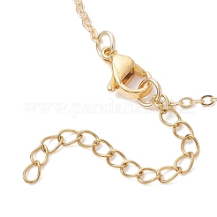 Amatista natural de pulseras de abalorios de enlace&nbsp;BJEW-JB12851-02