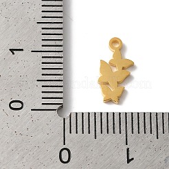 PVD-Vakuumbeschichtung 304 Edelstahl-Anhänger&nbsp;STAS-L081-011G