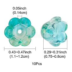 Transparente Glasperlen&nbsp;LAMP-FS0001-09A