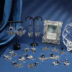 Kits de fabrication de boucles d'oreilles pendantes gothiques en alliage et acier inoxydable&nbsp;DIY-SC0026-36