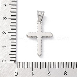 Pendentifs en acier inoxydable 304 avec zircone cubique&nbsp;STAS-C102-01C-P