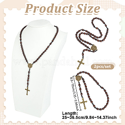 2 pendentif en bois décoratif.&nbsp;HJEW-UN00138