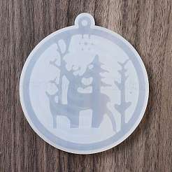 Weihnachtssilikon-Anhängerformen&nbsp;LS-SIL-U003-02A