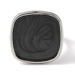 Anillos de puño abiertos de acero inoxidable 304 esmaltados para mujer&nbsp;RJEW-F166-23P-02