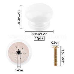 Boutons de tiroir en bois&nbsp;FIND-WH0066-08