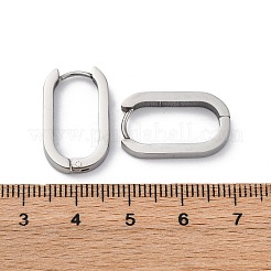 Pendientes de aro huggie de acero inoxidable 304 resistentes al deslustre&nbsp;STAS-S103-21P