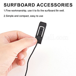 Kunststoff-Sup-Split-Surfer-Paddle-Board-Fin-Clip&nbsp;AJEW-WH0258-882