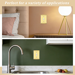 Plaque de prise murale en plastique ABS&nbsp;AJEW-WH0410-464B-01