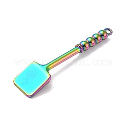 Regenbogenfarbene legierung anhänger&nbsp;FIND-G022-C01-M