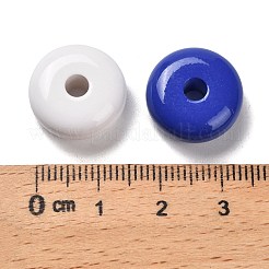 Sprühlackierte opake Acrylperlen&nbsp;OACR-P030-06A-M