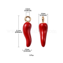 Pendente smaltati in lega&nbsp;ENAM-YW0002-29