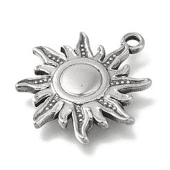 Pendentifs en acier inoxydable 304 anti-ternissement&nbsp;LS-STAS-Z092-01AS-02