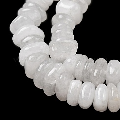 Natürliche weiße Jade perlen Stränge&nbsp;G-A285-A13-01