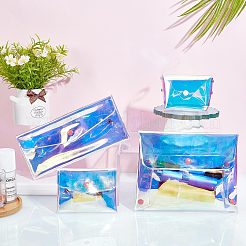 12 Stück 4 Stil Laser schillernde PVC kleine Brieftaschen&nbsp;AJEW-CP0005-51