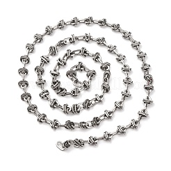 Chaînes à maillons noués en acier inoxydable 304&nbsp;CHS-S012-12P