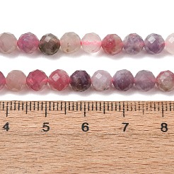 Perles de tourmaline fleurs de prunier naturel brins&nbsp;G-D110-A01-02