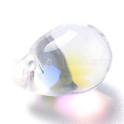 Glas Charms galvanisieren&nbsp;X-GLAA-P049-C