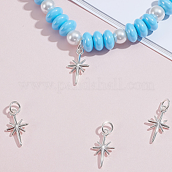 Ciondoli in ottone da 6 pz&nbsp;KK-BBC0026-01S