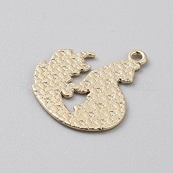 Vergoldete Legierung Emaille-Anhänger&nbsp;ENAM-CJC0001-21G-03