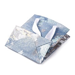 Rechteckige Geschenktüten aus Papier mit Schleifengriffen&nbsp;ABAG-A011-01D