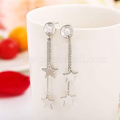 Boucles d'oreilles à tige en acier inoxydable 304&nbsp;STAS-PH0019-09