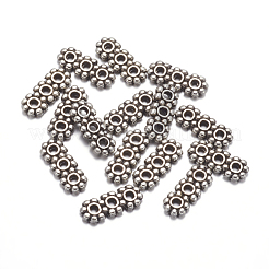 Estilo tibetano 3 hoyos de barras separadoras&nbsp;A0794Y-NF