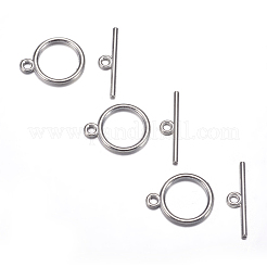 Fermoirs T de style tibétain &nbsp;TIBE-A12208-P-NR