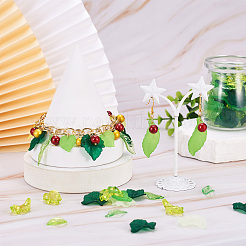 270pcs 9 transparente Acrylanhänger im Stil&nbsp;TACR-CD0001-02